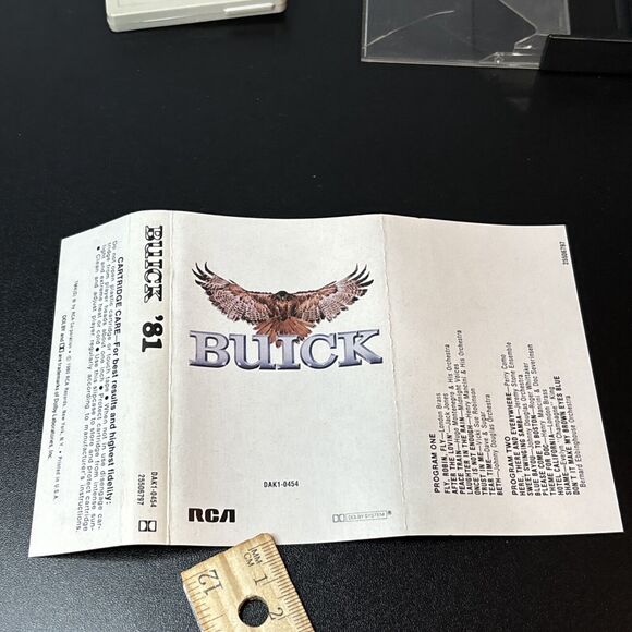 Buick 81 Cassette Tape - 1980 Equipment for your new Buick RCA Records Preowned - Picture 4 of 7